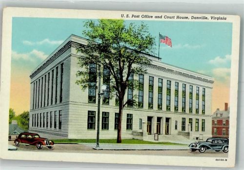 Richmond Gericht Postamt Auto Danville