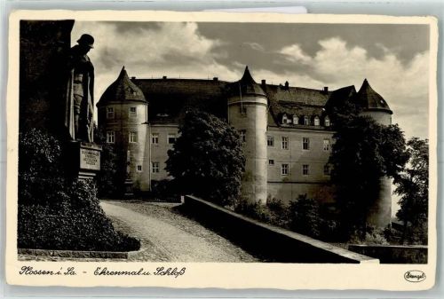 01683 O8255 Nossen - Ehrenmal Schloß