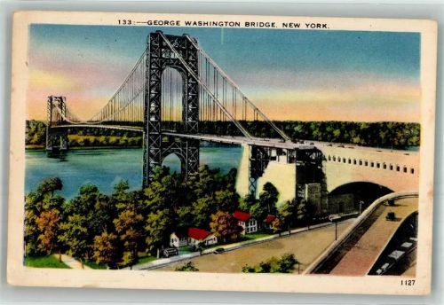New York City 1952 George Washington Bridge