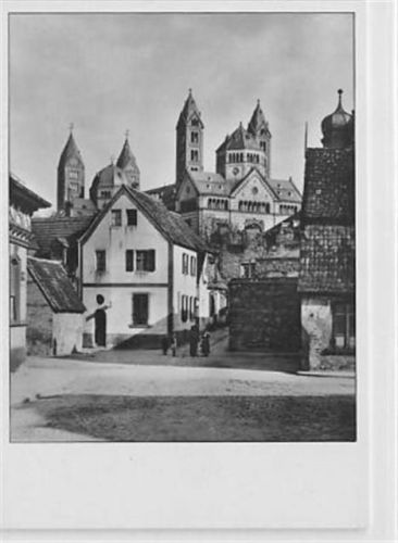 Speyer Speyer. Dom vom Fischmarkt aus gesehen ungelaufen Gute Erhaltung.