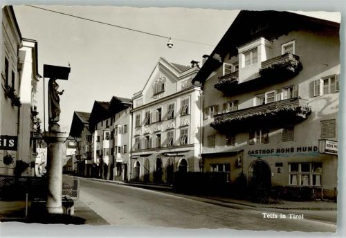 Telfs Denkmal säule Gasthaus Hohe Mund