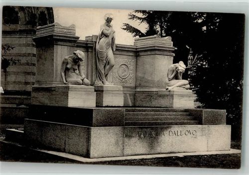 Milano Denkmal Cimitero Monumentale Familie Dall`Ovo