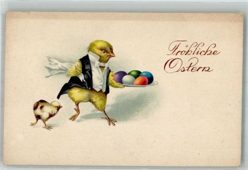 Ostereier Küken Ostern