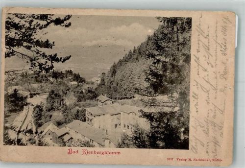 Kufstein 1901 Bad Kienbergklamm