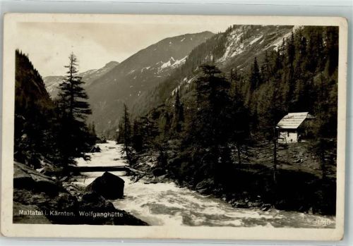 Wolfganghütte 1930 Maltatal