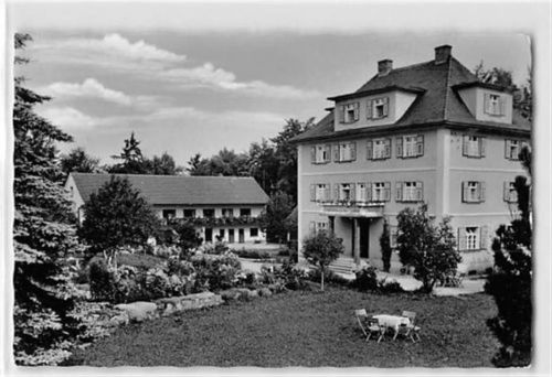 Gößweinstein. Pension Stempferhof. Karte beschrieben Leichter Schriftdurchdruck, sonst gut erhalten