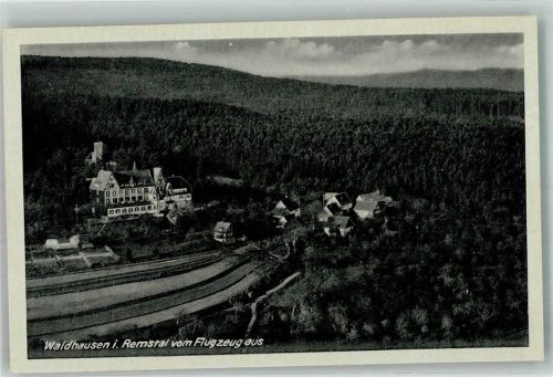 Waldhausen 1943 Fliegeraufnahme vom Sanatorium Elisabethenberg