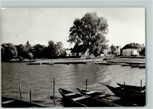 14712 O1831 Semlin - Bootshafen Ruderboote