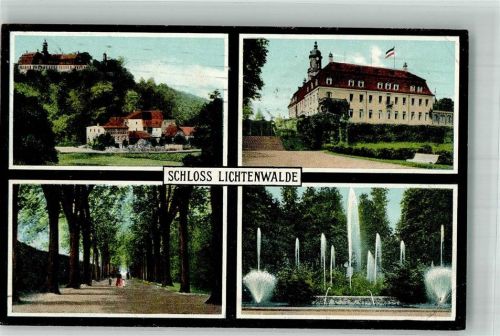 Lichtenwalde 1911 Schloss