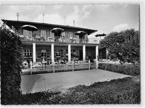 Bayreuth. Terrassenkaffee - Restaurant Bürgerreuth gelaufen. Gute Erhaltung.