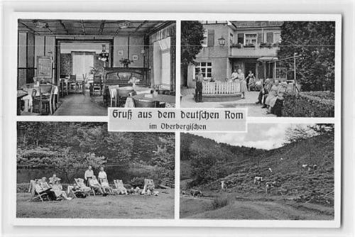 Rom bei Morsbach / Sieg. Gasthof und Pension Heinrich Klein ungelaufen Sehr gut erhalten.