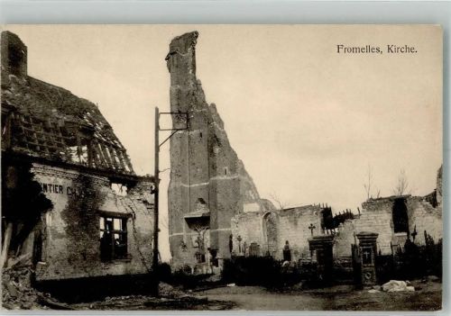 Fromelles 1915 Kirche WK I