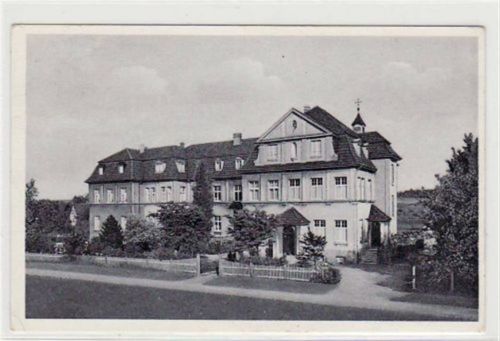 Bremen, Krs. Soest mit St. Josefs - Kurhaus gelaufen, mit Marke und Stempel, Datum nicht lesbar. Leichter Schrift- und Stempeldurchdruck, leicht bügig, sonst gut erhalten