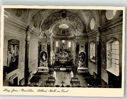 Hall Kirche Herz-jesu-Basilika innen
