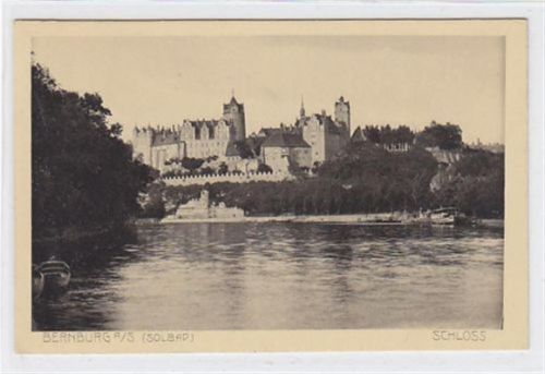 Bernburg Schloss in Bernburg a. S ungelaufen Gute Erhaltung.