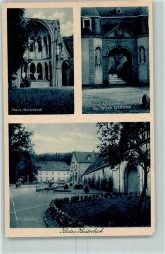 Königswinter Ruine Heisterbach Eingang zum Klosterhof Kloster Heisterbach