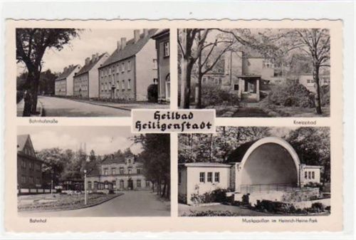 Heilbad Heiligenstadt Heiligenstadt mit 4 Abbildungen gelaufen von 1959. Gute Erhaltung.