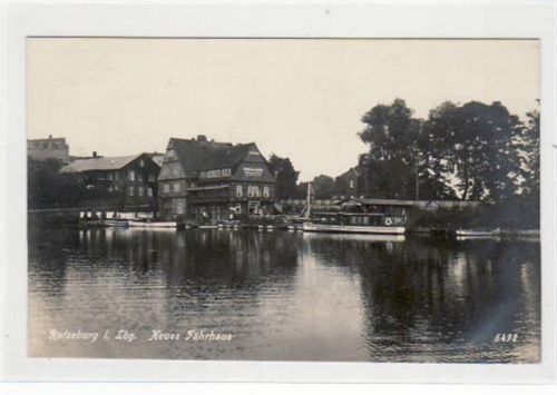 Ratzeburg Ratzeburg mit Neues Fährhaus gelaufen, 1923. Gute Erhaltung.