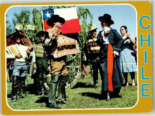 Santiago Cueca Tracht Folklore Dance