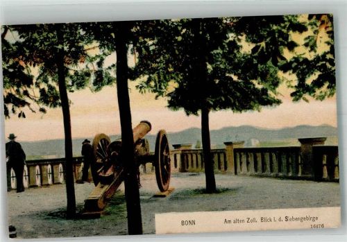 Bonn Am alten Zoll Kanone