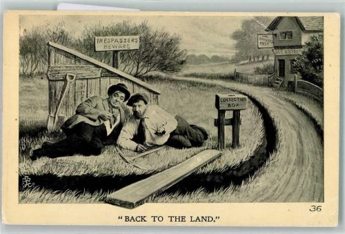 Back to the Land Trespassers beware AK