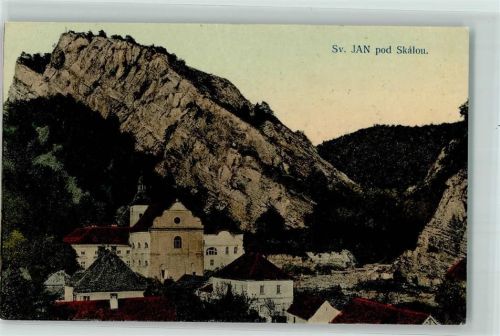 Svaty jan pod Skalou Kirche Felsen