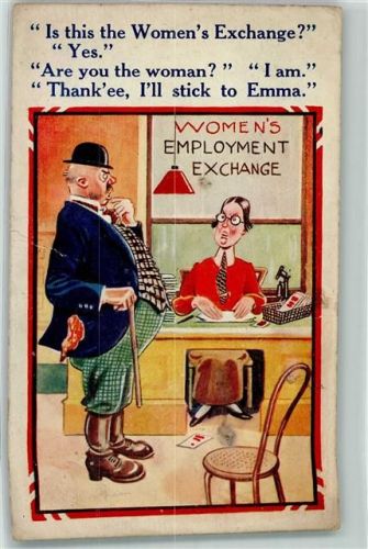 Is this the Womens Exchange? Are you the woman? Thank`ee, I`ll stick to Emma - Frauenaustausch