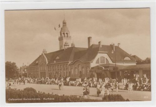 Swinemünde Ostseebad Swinemünde / Swinoujscie. Kurhaus ungelaufen Top Erhaltung.