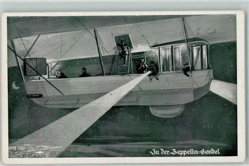 In der Zeppelin Gondel AK