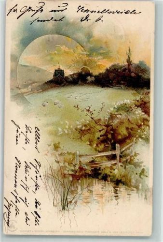1899 Sonnenschein KArte Serie IV AK