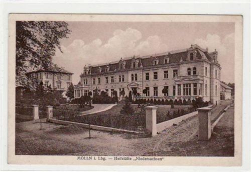 Mölln mit Heilstätte " Niedersachsen " ungelaufen Gute Erhaltung.