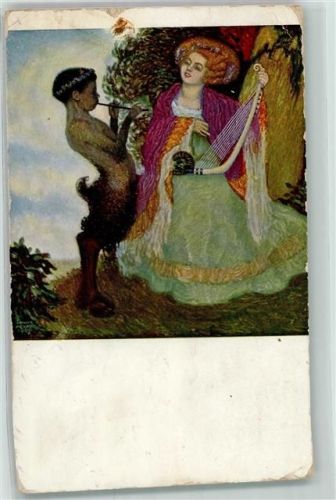 1916 Jugend Postkarte Mythologie