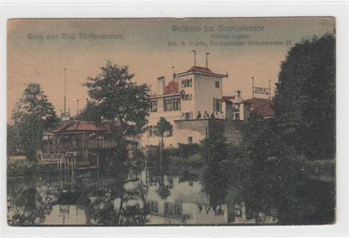 Birkenwerder. Gasthaus zur Seepromenade ungelaufen leichte Abschürfungen, sonst gut erhalten