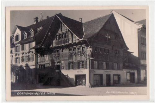 6850 Dornbirn - Rotes Haus ungelaufen Gute Erhaltung.