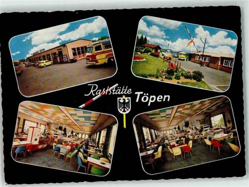 Töpen Gasthaus Raststätte Töpen Grenze Auto Omnibus