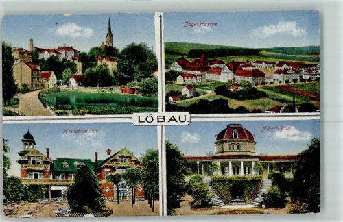 Löbau Jägerkaserne Honigbrunnen Albert Bad Kirche