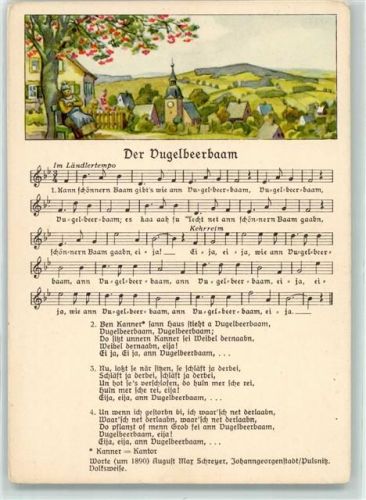 1956 Der Vogelbeerbaam Verlag Vogel