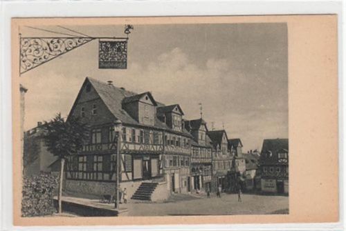 Braunfels Braunfels. ein Motiv am Marktplatz ungelaufen Gute Erhaltung.