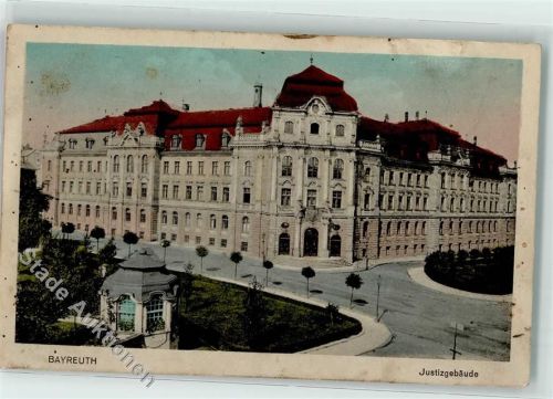95444 W8580 Bayreuth 1914 - Justizgebäude