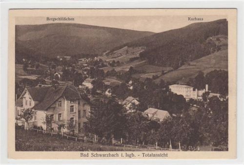 Bad Schwarzbach Bad Schwarzbach / Czerniawa-Zdrój - Kreis Lauban / Luban im Isergebirge ungelaufen Gute Erhaltung.