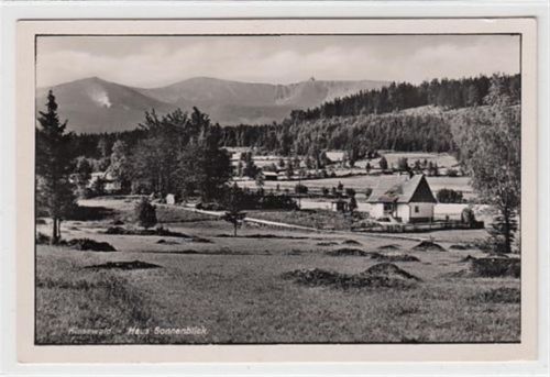 Kiesewald / Michalowice - Kreis Hirschberg / Jelenia Góra. Haus Sonnenblick ungelaufen Sehr gut erhalten.