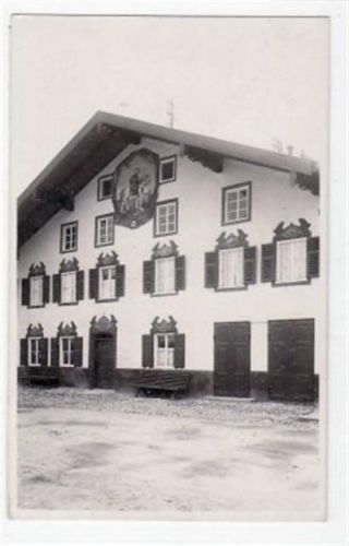 Waging am See mit Landhaus gelaufen von 1928. Gute Erhaltung.