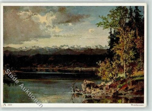 Walchensee sign. Fritz Halberg Kraus