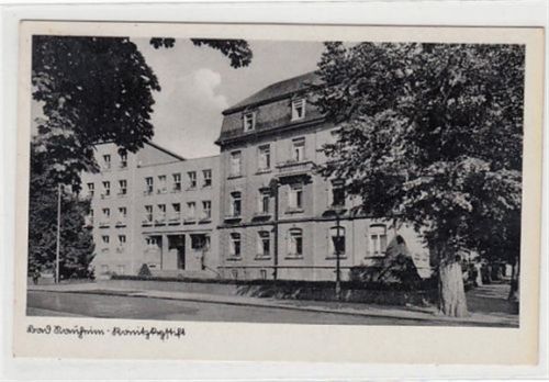 Bad Nauheim Bad Nauheim. ein Motiv am Konitzkystift. Karte beschrieben Gute Erhaltung.