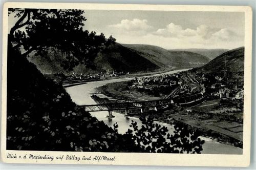 Bullay Alf Mosel Eisenbahnbrücke