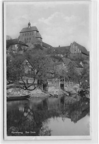 Havelberg Havelberg. Dom gelaufen kleiner Knick unten links, sonst gut erhalten