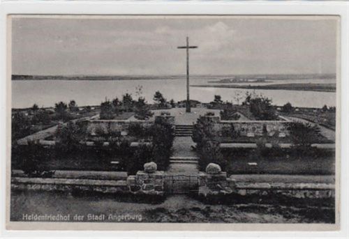 Heldenfriedhof der Stadt Angerburg / Wegorzewo gelaufen 1936. Gute Erhaltung.