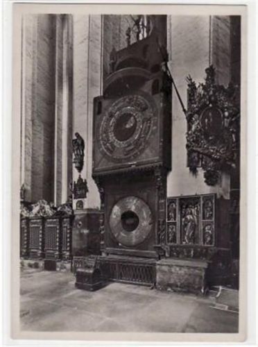 Danzig Danzig / Gdansk, Astromomische Uhr i.d. Marienkirche ungelaufen Gute Erhaltung.