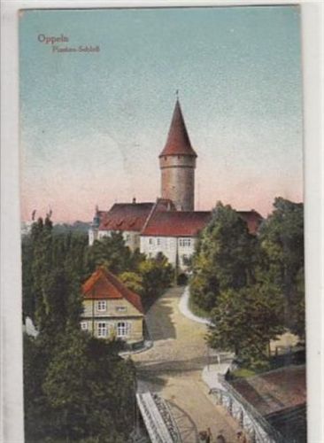 AnsichtskarteOppeln / Opole. Piasten-Schloß ungelaufen leicht stockfleckig, sonst gut erhalten