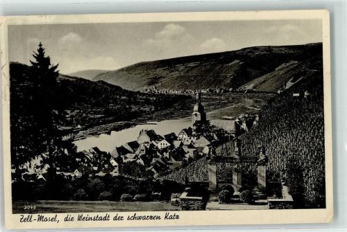 56856 W5583 Zell Mosel - die Weinstadt der schwarzen Katz